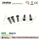 China factory high quality low price round head zinc plated screw