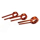 wholesale spiral torsion spring custom flat car spring heating induction coil spring tool enameled copper wire