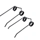 Metal Steel Retaining Spring Clip Custom Lighting Accessories led down light torsion springs