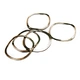 Wholesale metal stainless steel spring compression coil spring Multi turn top shim Ends valve wave spring