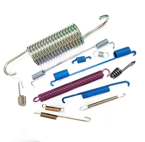 3mm 316 stainless steel tension spring swivel hooks ressort extension spring miniature extension springs