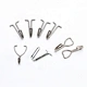 Small multifunctional robe hook metal hooks for self-adhesive hooks