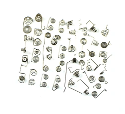 Custom high quality battery spring contact battery spring contact connector battery coil spring