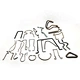 Special-Shaped Spring Stainless Steel Closing Spring Wire Forming Bending Spring