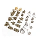 Custom Beryllium Copper Battery Spring Brass Copper Spring Contact Remote Control Battery Spring Connector