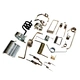 0.8mm Latch Torsion Spring Toy Car Spiral Torsion Spring Hardware Metal Spring For Notebook