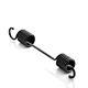 4 mm Stainless Steel Quality Black Metal  Classic Toys Extension Spring Metal Two Hooks Brake Shoe Spring