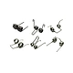 Toy Car Flat Torsion Spring 24mm Spring Manufacturer Customized Wholesale High Quality Small Metal Torsion Spring