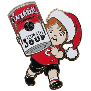 Direct sale personalized custom metal cute kids shaped lapel pin
