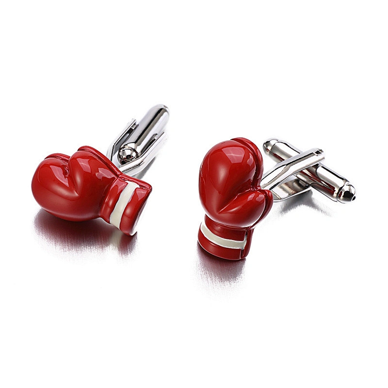 New fashion Classical Mens metal boxing gloves cufflinks
