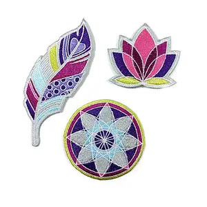 2018 Wholesale bike customized new design embroidery patches