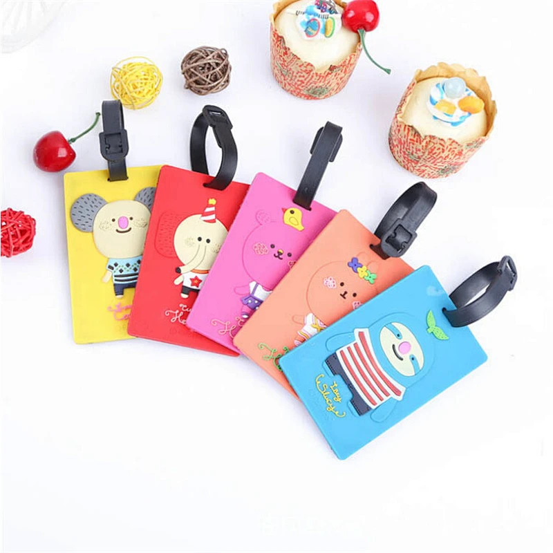 Cartoon Animal Elephant Travel Luggage Tag Wholesale