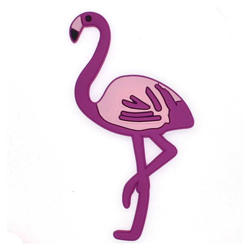 Wholesales Flamingos PVC Fridge Magnet