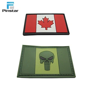 Factory promotional cheap custom multifarious styles pvc rubber patches in quantity