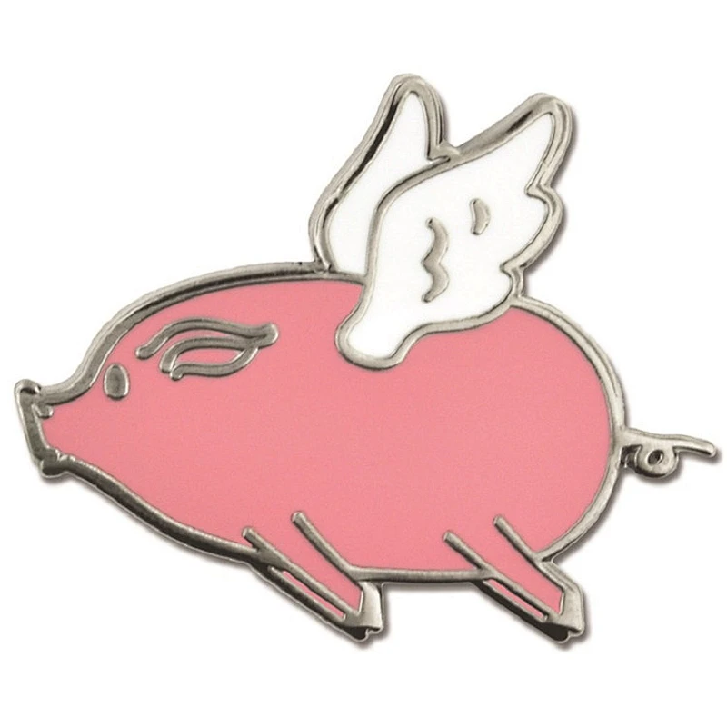 2019 Custom Zodiac Pig metal enmel pin badge