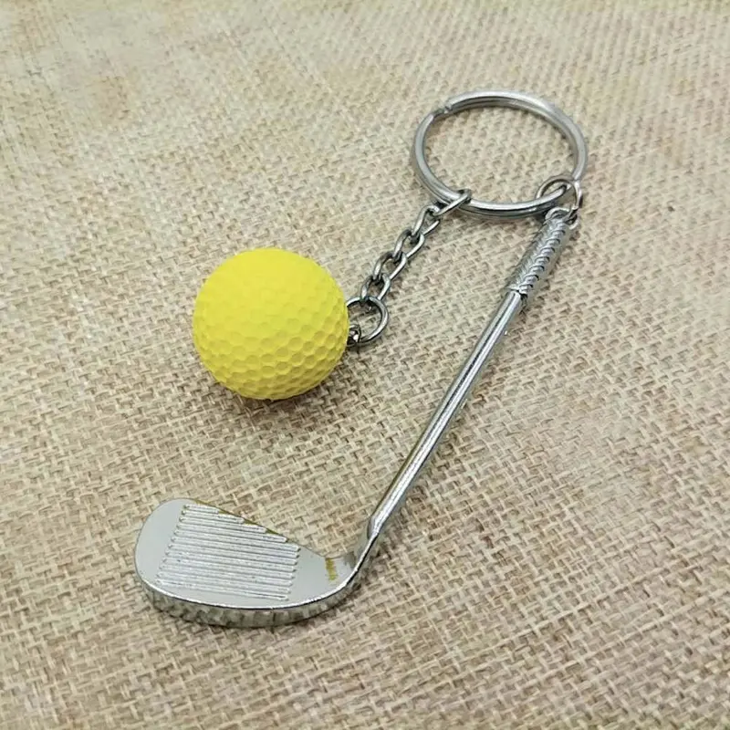 Wholesale Creative Golf Keychain Bag Pendant Golf Sports Activities Gift
