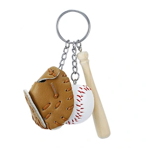 Creative Baseball Keychain Bag Pendant Baseball Gift Sports Souvenirs
