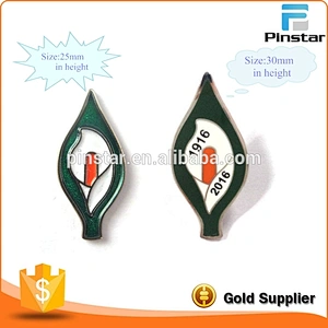 Factory Directly Making Metal Ireland Easter Gifts Lily Lapel Pin