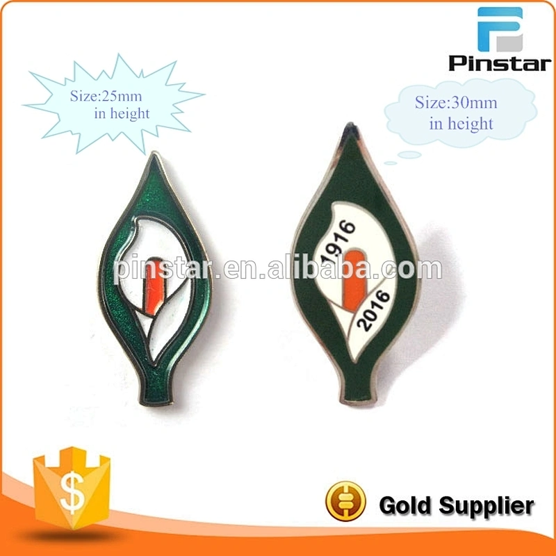 Factory Directly Making Metal Ireland Easter Gifts Lily Lapel Pin