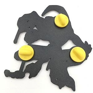 Factory Making High Quality Custom Blooding Monster Enamel Pin Glow In The Dark