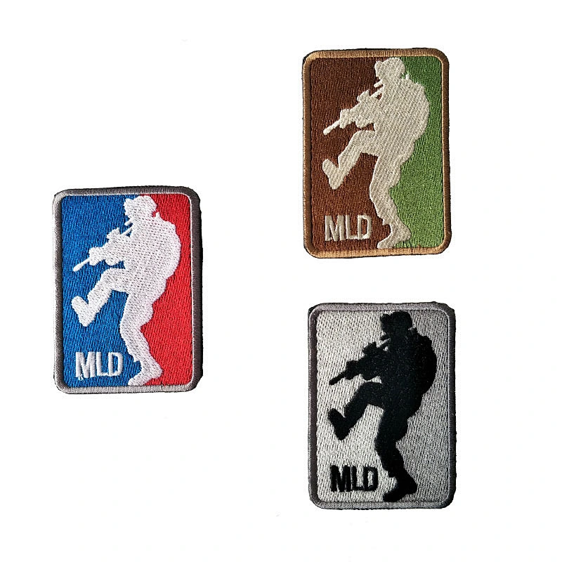 China direct factory custom military embroidery patches
