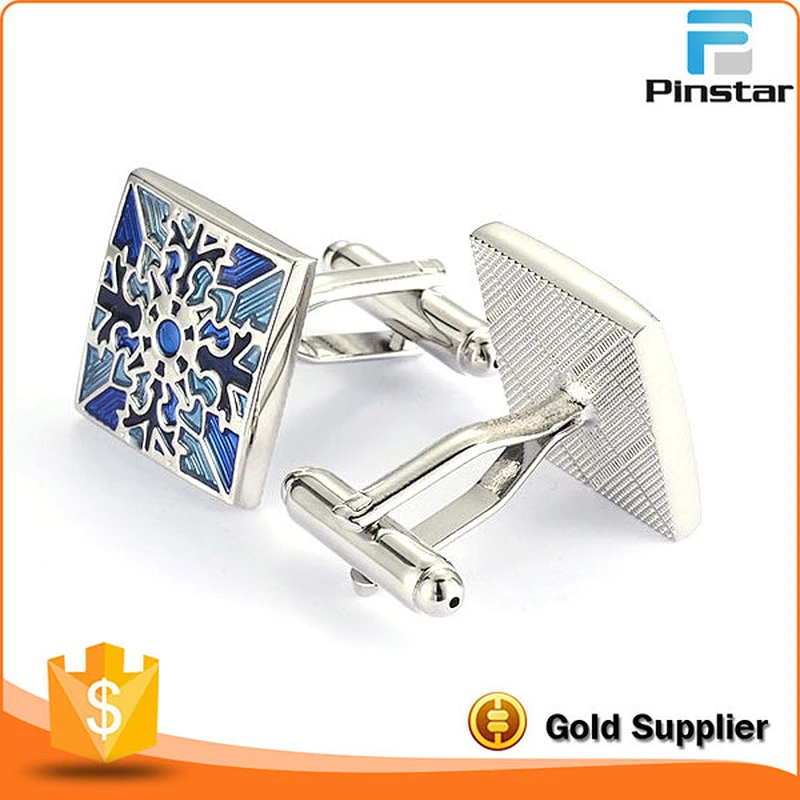 Kunshan Pinstar Custom Hot Style Exquisite Mens Metal Cufflinks