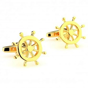 China Manufacturer Garment Accessories rubber Bulk Cufflinks