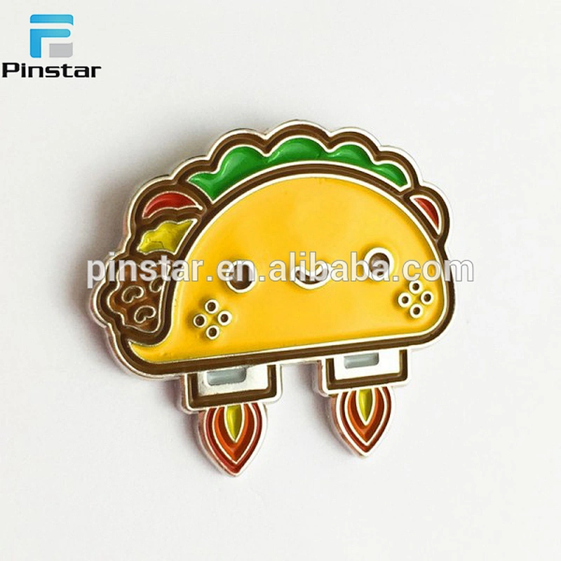 Free graphic design hard enamel soft enamel ping badge custom pin