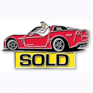 Metal crafts lapel pin badge custom car badge