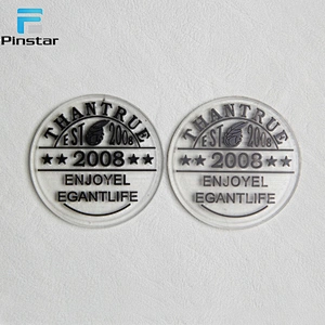 China Manufacture patches Custom Transparent rubber patch