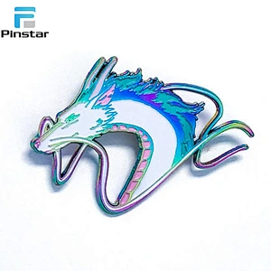 Promotional Customized dragon Metal enamel Pins