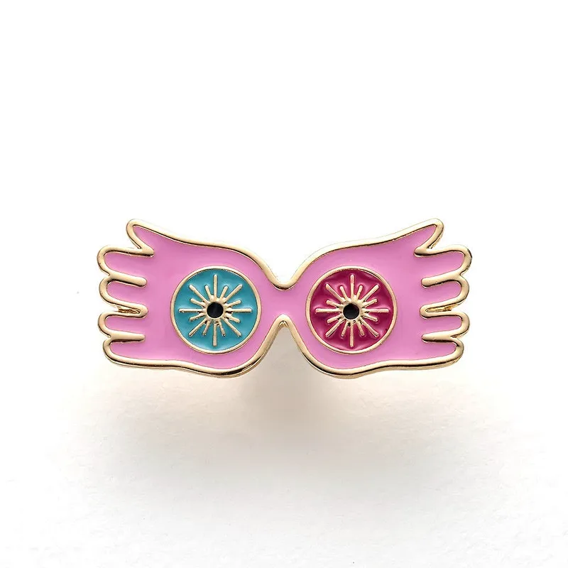 Luna Lovegood Spectrespecs Glasses Enamel Lapel Pin