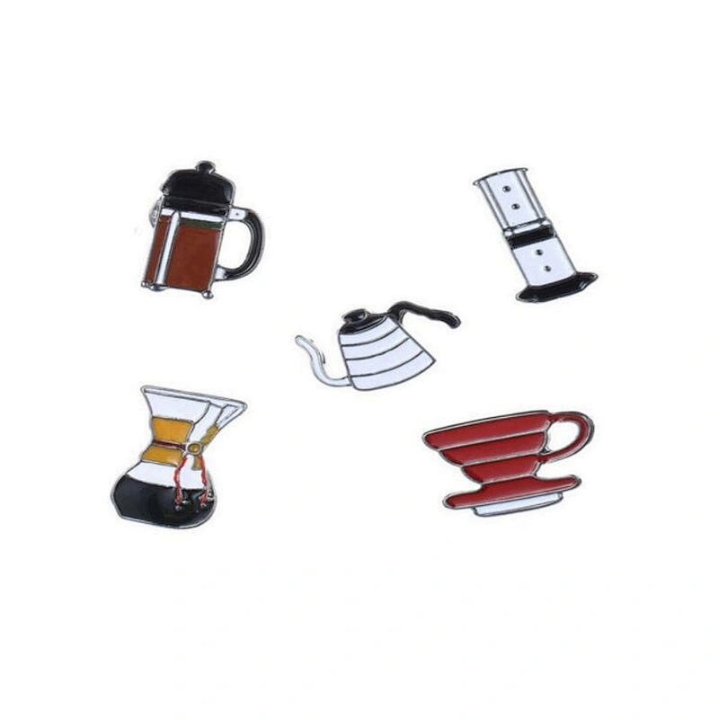 1.5 Inch Silver Gold Plating Magnetic Custom Designs Metal Lapel Pins