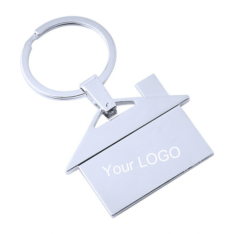 Factory Sale Cheap Promotional Custom Metal Stainless Steel Keychain Ring