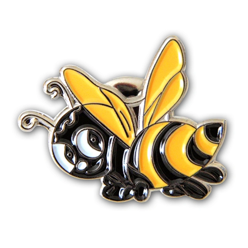 Wholesale Custom Bumble Bee Hard Enamel Lapel Pin
