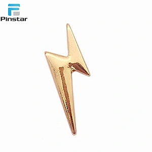 2018 China manufacturer customized bulk cheap red boom hard enamel lapel pin
