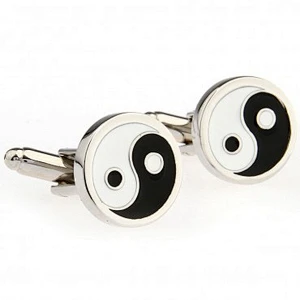 Factory direct sales custom eight diagrams Metal Cufflinks