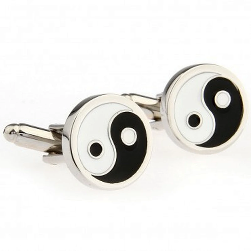 Factory direct sales custom eight diagrams Metal Cufflinks