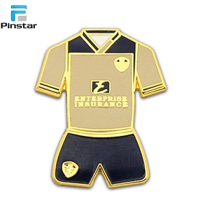 Football club custom soccer sports lapel pins badges