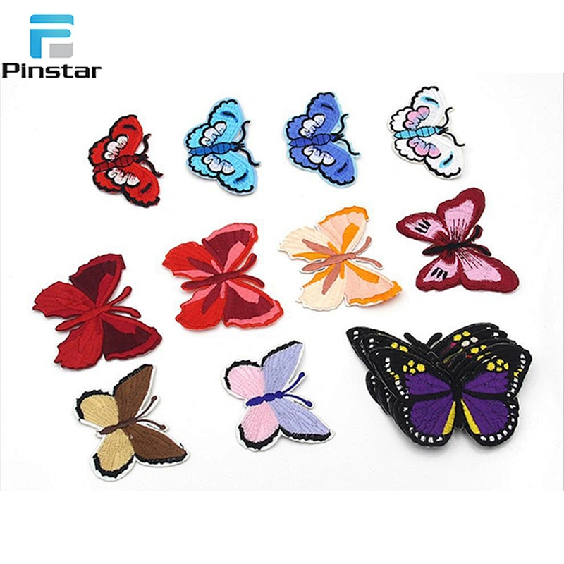 Low MOQ wholesale embroidery flower patch
