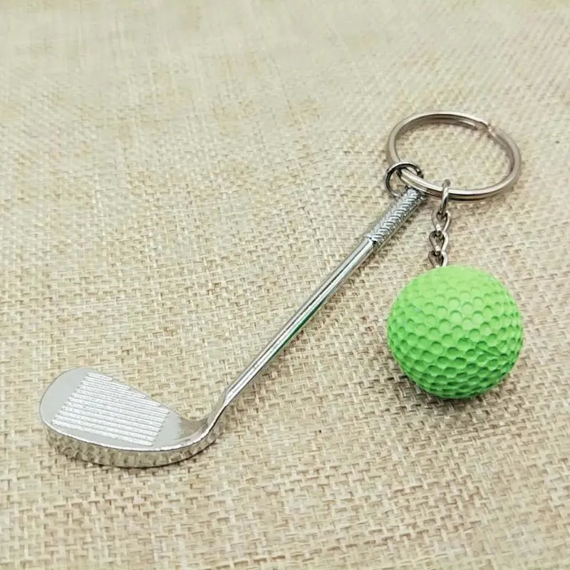 Wholesale Creative Golf Keychain Bag Pendant Golf Sports Activities Gift