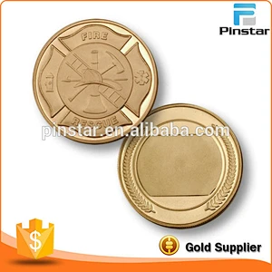 Custom Commemorative Antique Gold Challenge Copy Coins