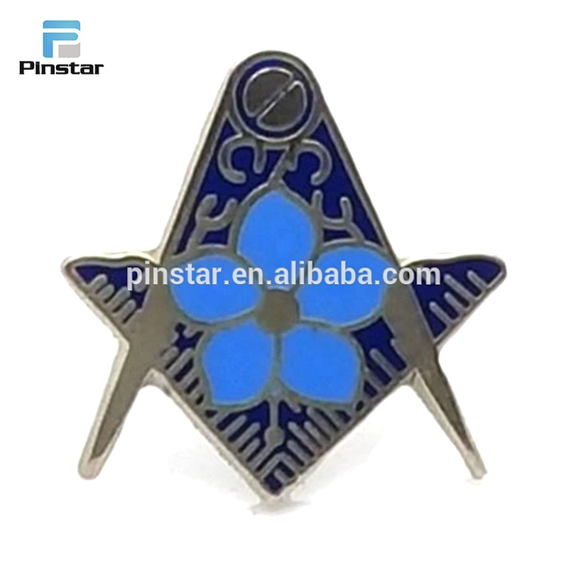 China OEM Manufacture Bulk Cheap Custom Masonic Lapel Pin