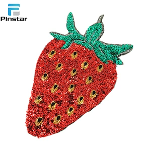 Latest beaded embroidery sequin butterfly patches for blouses decoration