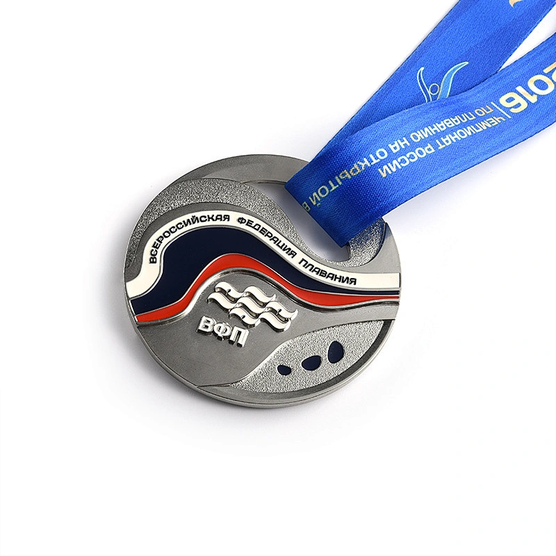 2018 high quality customized metal pin sports marathon medal