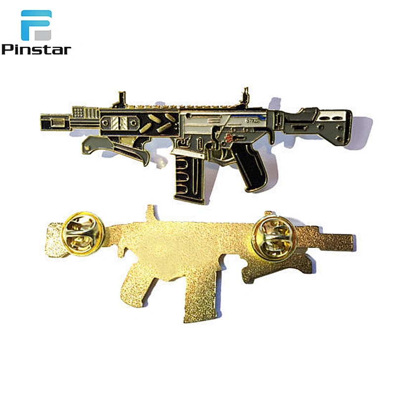 China manufacturers Custom gun Enamel Lapel Pin
