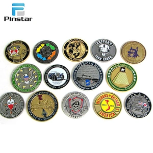 Factory promotional various styles' antiqu gold copy coins with exquisite designs
