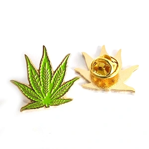 Making Grateful Dead Dab Life Hat Pin Badge Cannabis Leaf Enamel Lapel Pin