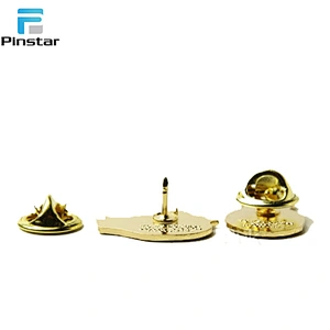 Metal crafts lapel pin badge custom pin fasteners for badges
