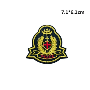 Wholesale cheap royal style custom embroidery patch